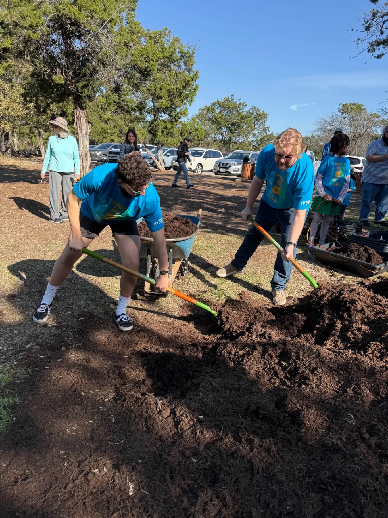 Volunteering at It's My Park Day